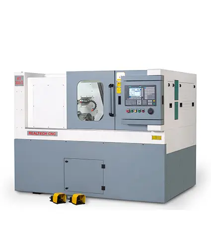 Realtech CNC machine, specifically a CNC Turning Live Tool.